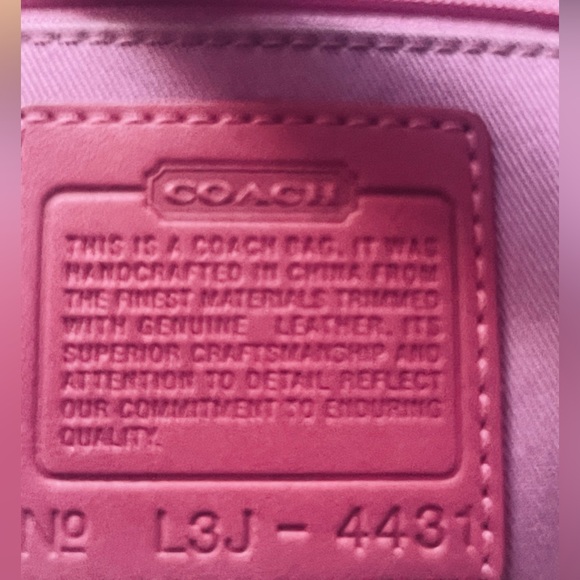 Coach pink and white Daisy mini soho bag 4431 - Picture 5 of 9